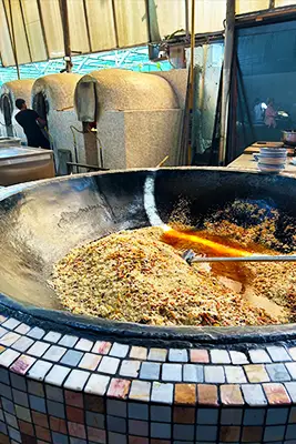 カザフスタンの伝統料理“プロフ”①